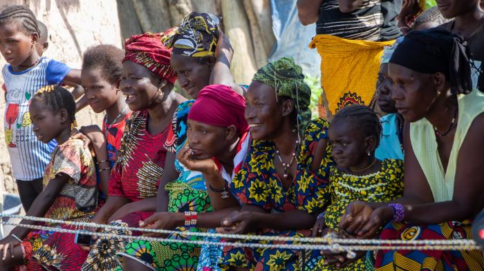 audience at a social theatre